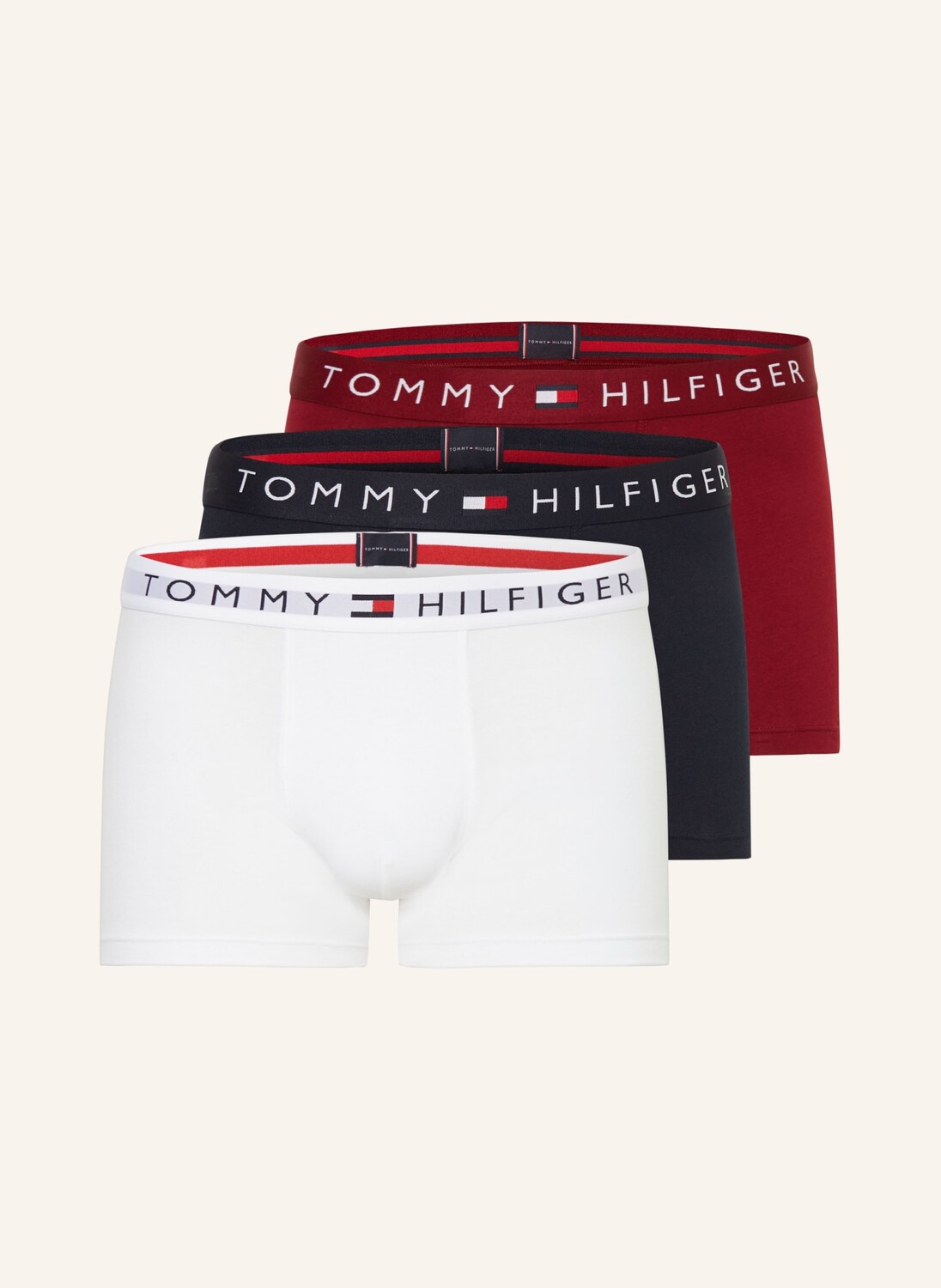 3 пары боксеров Tommy Hilfiger, белый
3 пары боксеров Tommy Hilfiger, белый