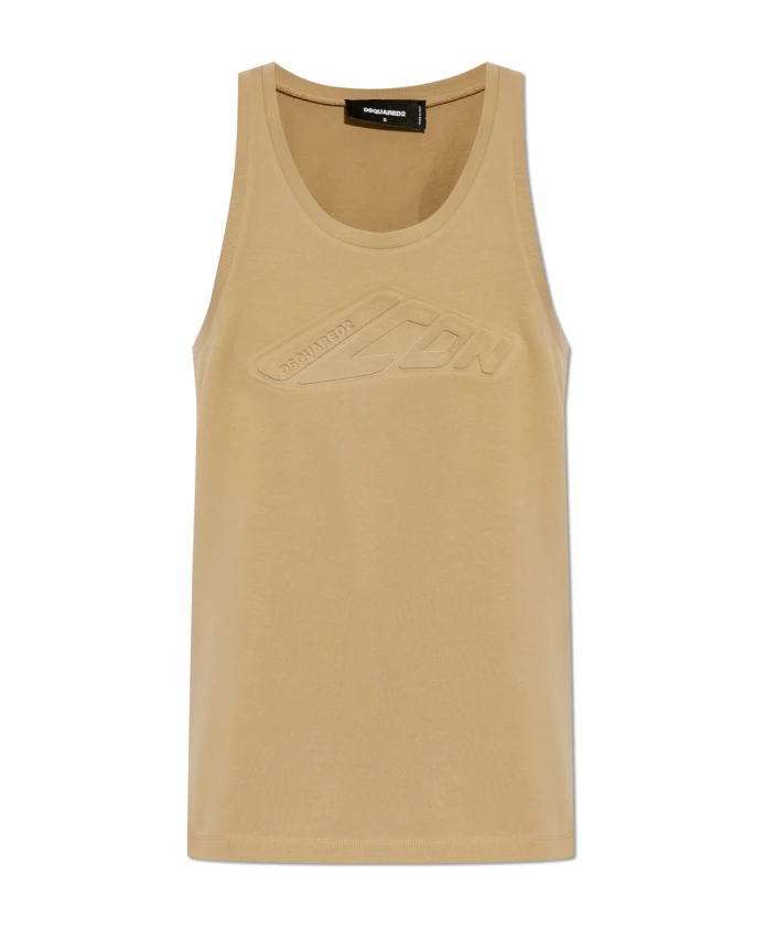 Майка с логотипом Dsquared2, зеленый
Майка с логотипом Dsquared2, зеленый