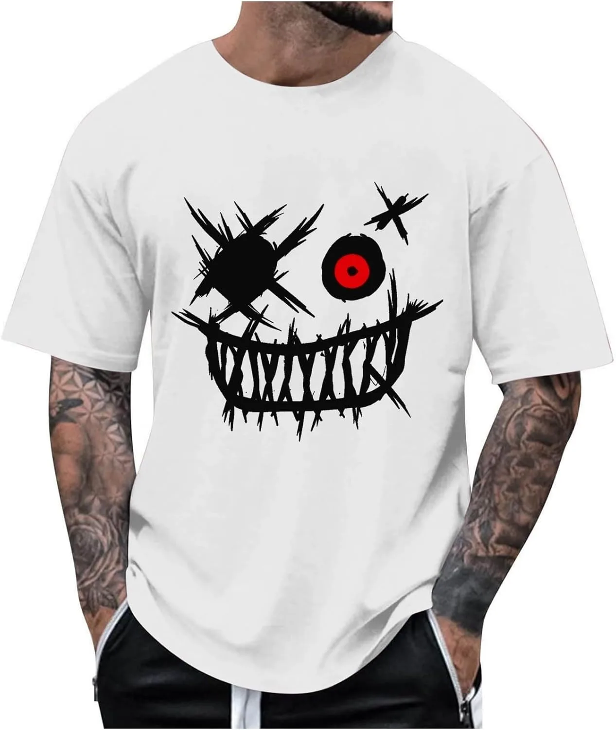 Футболка с принтом X-Eyes-Smiling-Face Uillui
Футболка с принтом X-Eyes-Smiling-Face Uillui