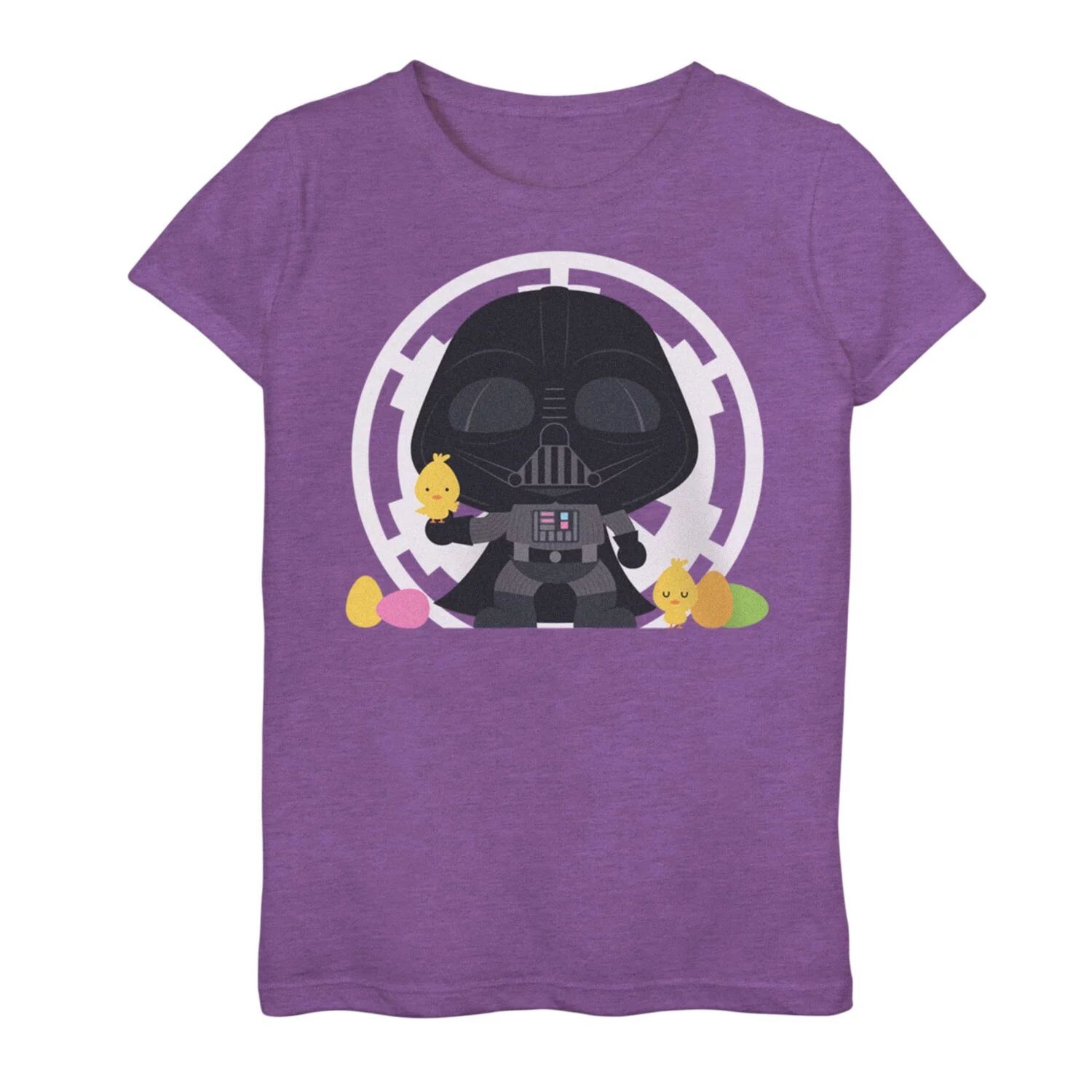 Футболка с рисунком «Вейдер» и «Счастливой Пасхи» для девочек 7–16 лет Licensed Character
Футболка с рисунком «Вейдер» и «Счастливой Пасхи» для девочек 7–16 лет Licensed Character