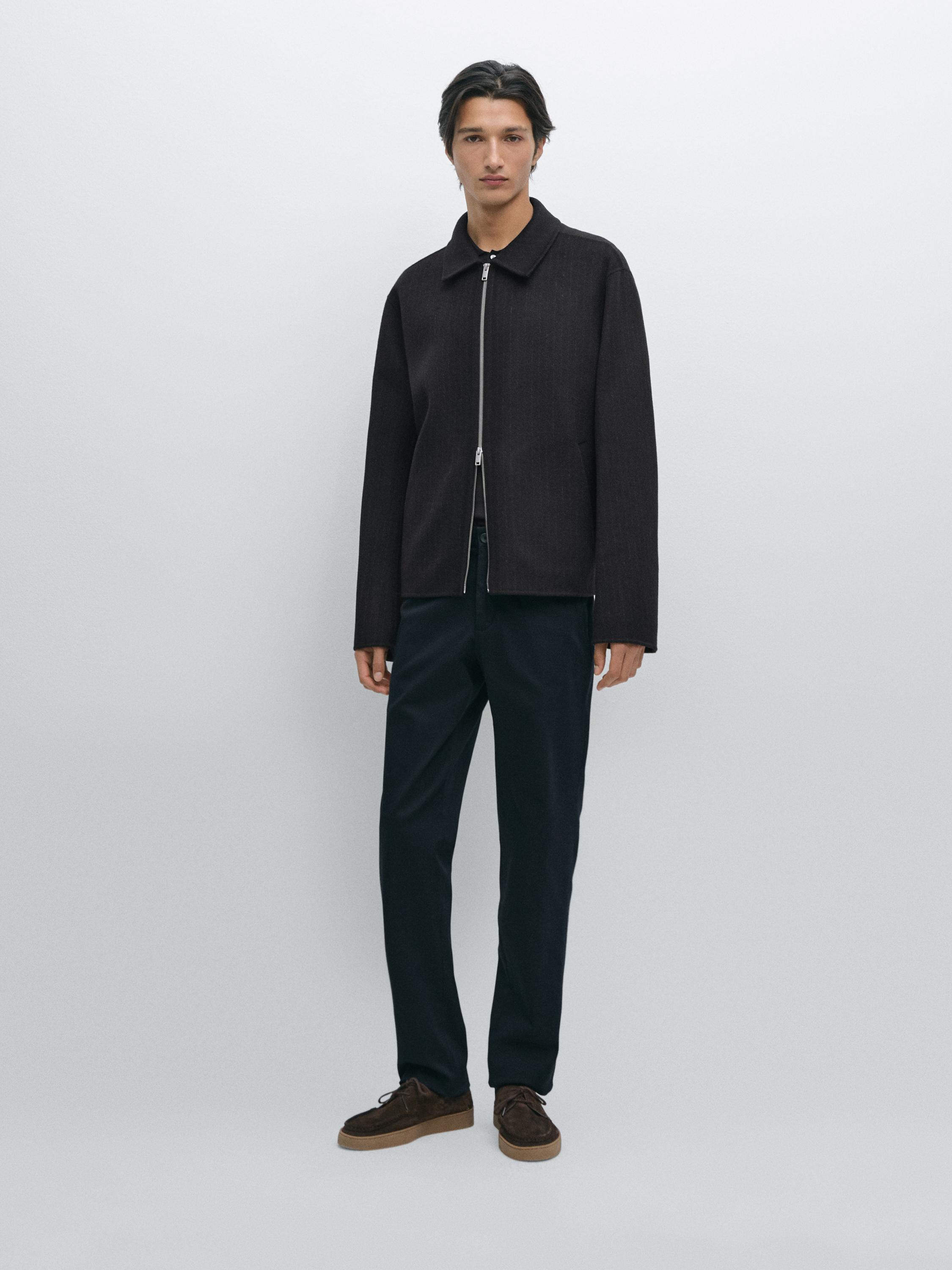 Облегающие текстурированные брюки Massimo Dutti, темно-синий
Облегающие текстурированные брюки Massimo Dutti, темно-синий