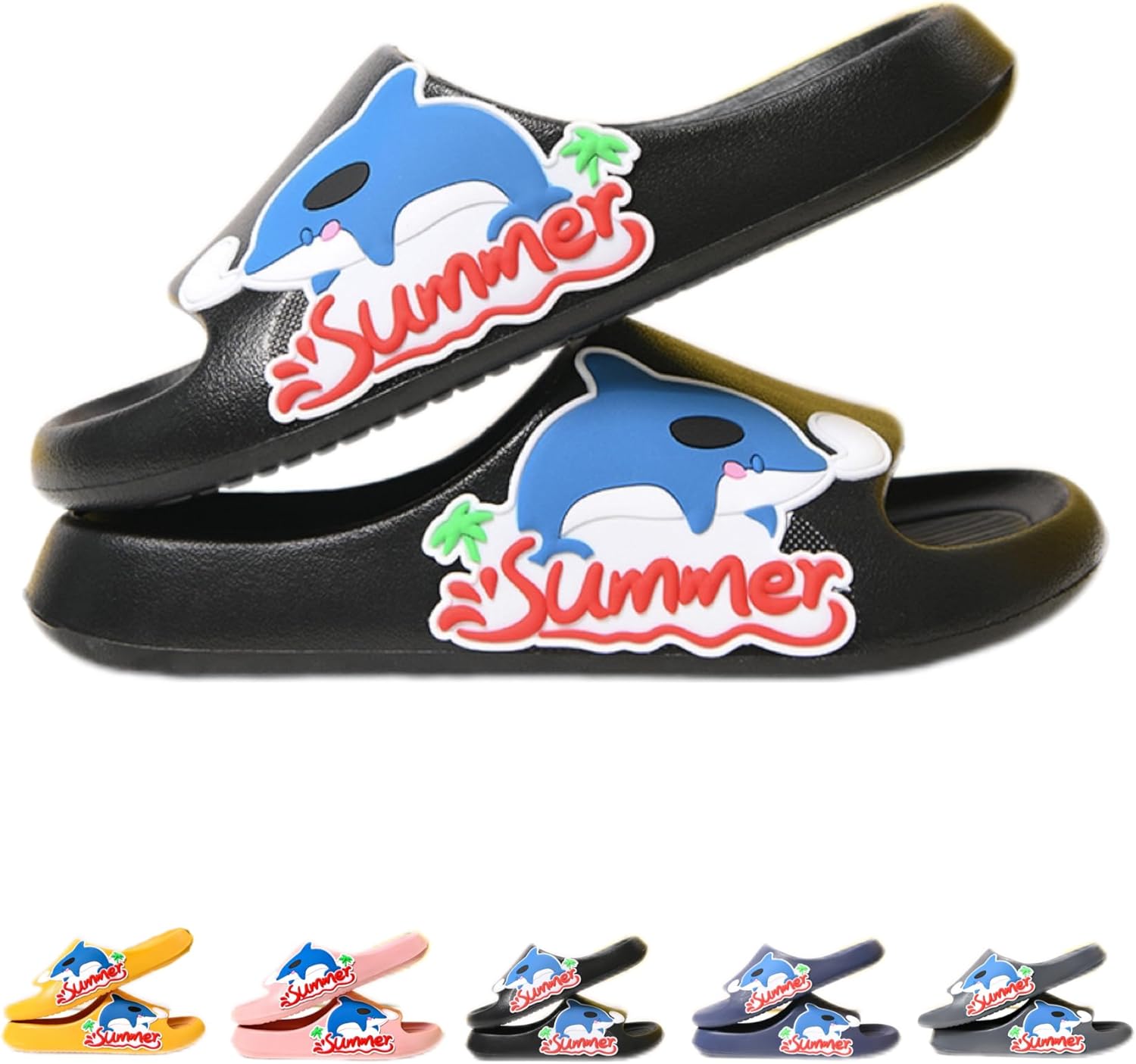 Тапочки NTRUEML Dolphin для ванной комнаты, женские летние милые мультяшные для дома с мягкой подошвой, океанские, мужские и женские, новые тапочки, черный
Тапочки NTRUEML Dolphin для ванной комнаты, женские летние милые мультяшные для дома с мягкой подошвой, океанские, мужские и женские, новые тапочки, черный