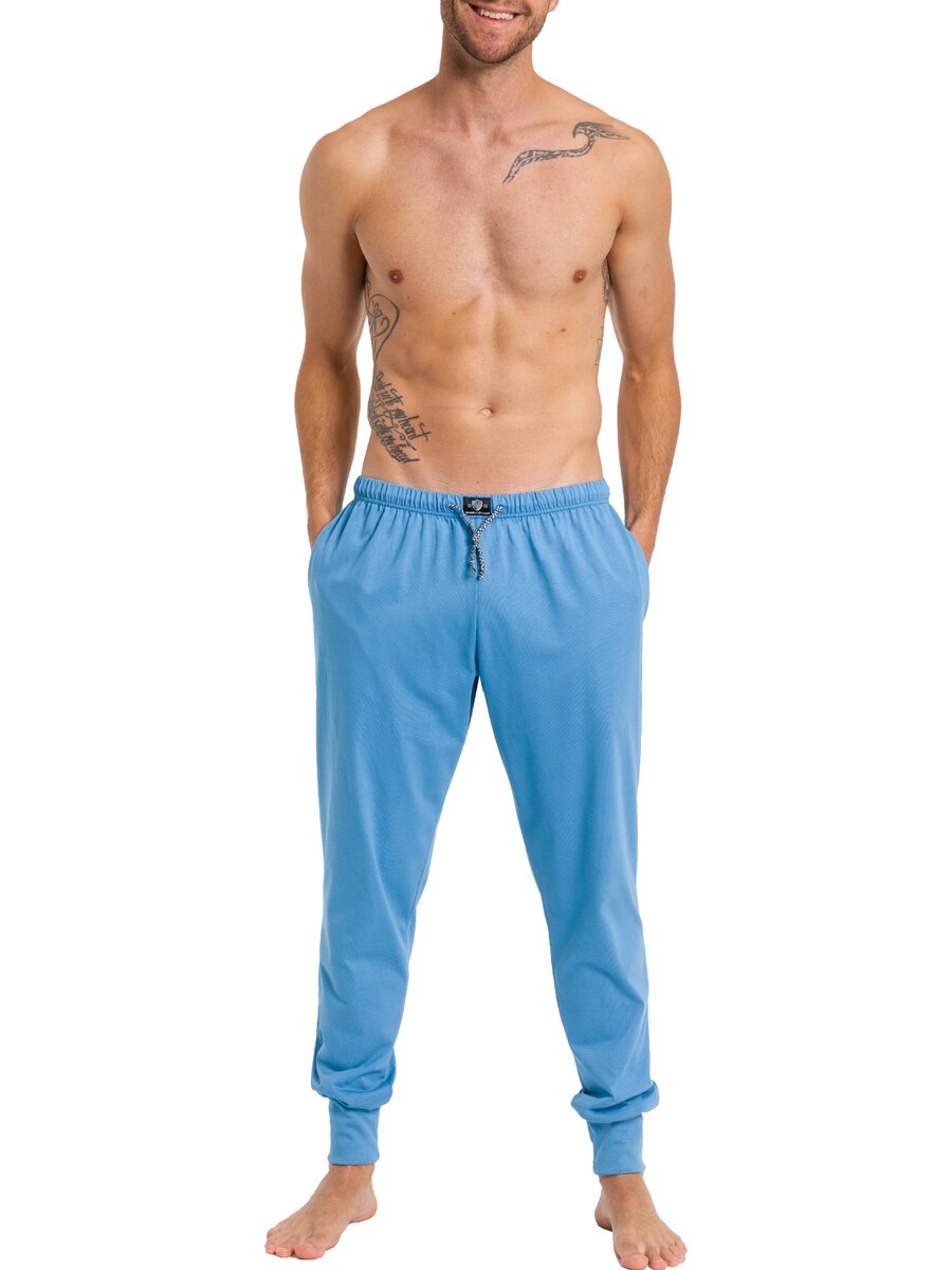 Пижамные штаны Haasis Bodywear, небесно-голубой
Пижамные штаны Haasis Bodywear, небесно-голубой