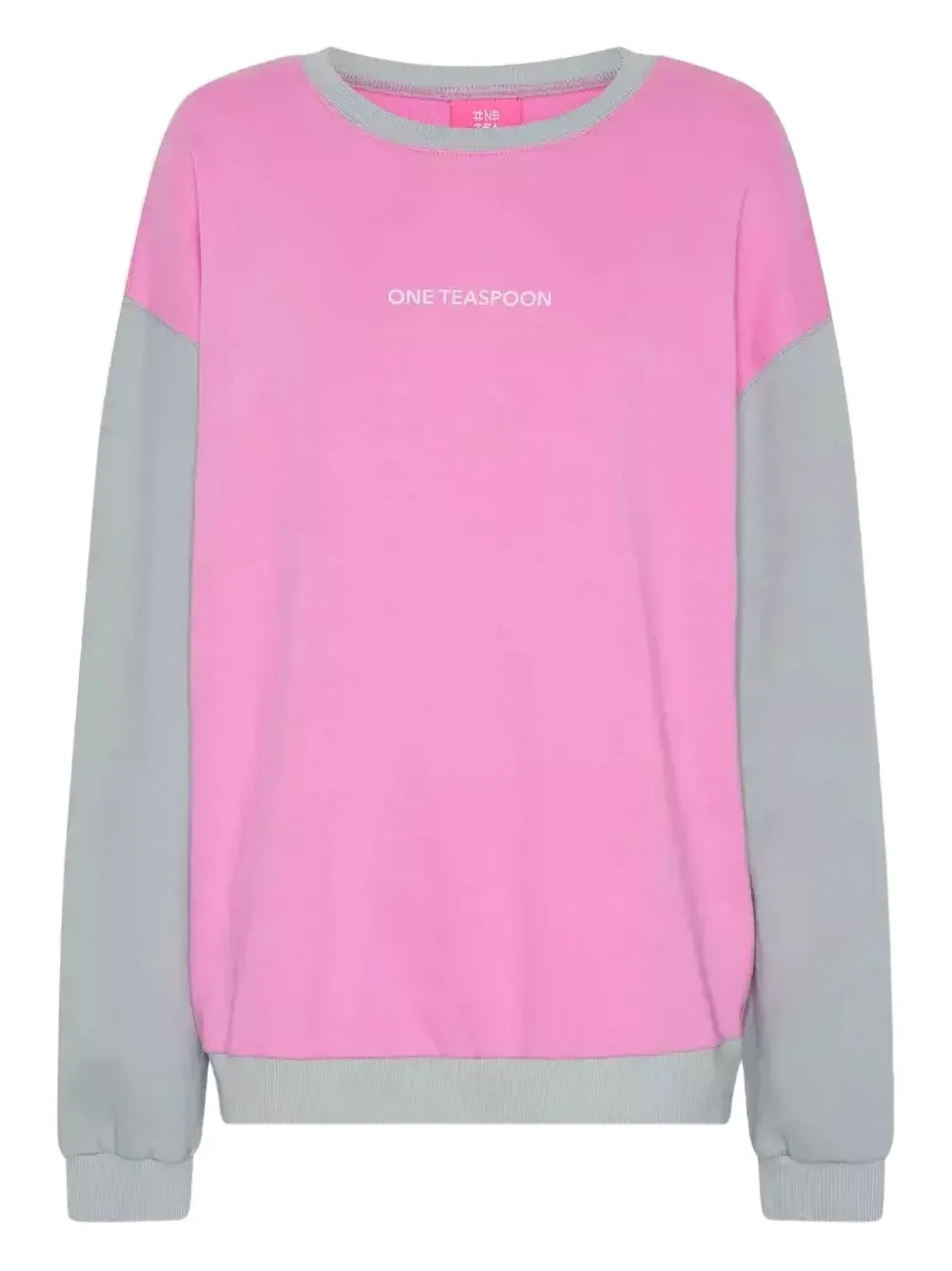 Свитшот с принтом логотипа One Teaspoon, розовый
Свитшот с принтом логотипа One Teaspoon, розовый