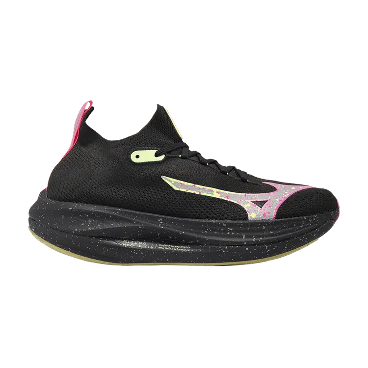 Кроссовки Mizuno Neo Vista Black Pink Tetra, черный 
Кроссовки Mizuno Neo Vista Black Pink Tetra, черный