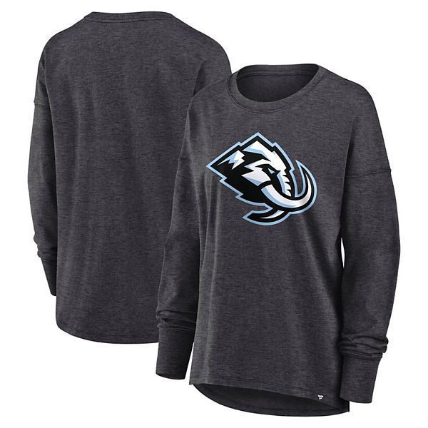 Женская футболка с длинным рукавом Legacy с основным логотипом Utah Mammoth в цвете heather charcoal Fanatics, Черный, Женская футболка с длинным рукавом Legacy с основным логотипом Utah Mammoth в цвете heather charcoal Fanatics
Женская футболка с длинным рукавом Legacy с основным логотипом Utah Mammoth в цвете heather charcoal Fanatics, Черный, Женская футболка с длинным рукавом Legacy с основным логотипом Utah Mammoth в цвете heather charcoal Fanatics