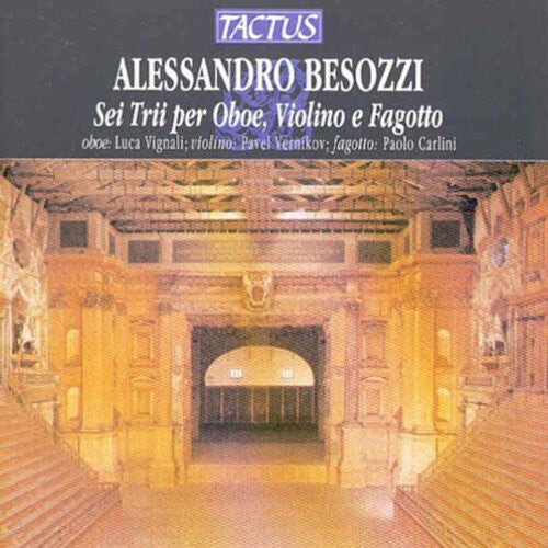 CD диск Besozzi / Vignali / Vernikov / Carlini: 6 Trios for Oboe Violin & Bassoon
CD диск Besozzi / Vignali / Vernikov / Carlini: 6 Trios for Oboe Violin & Bassoon