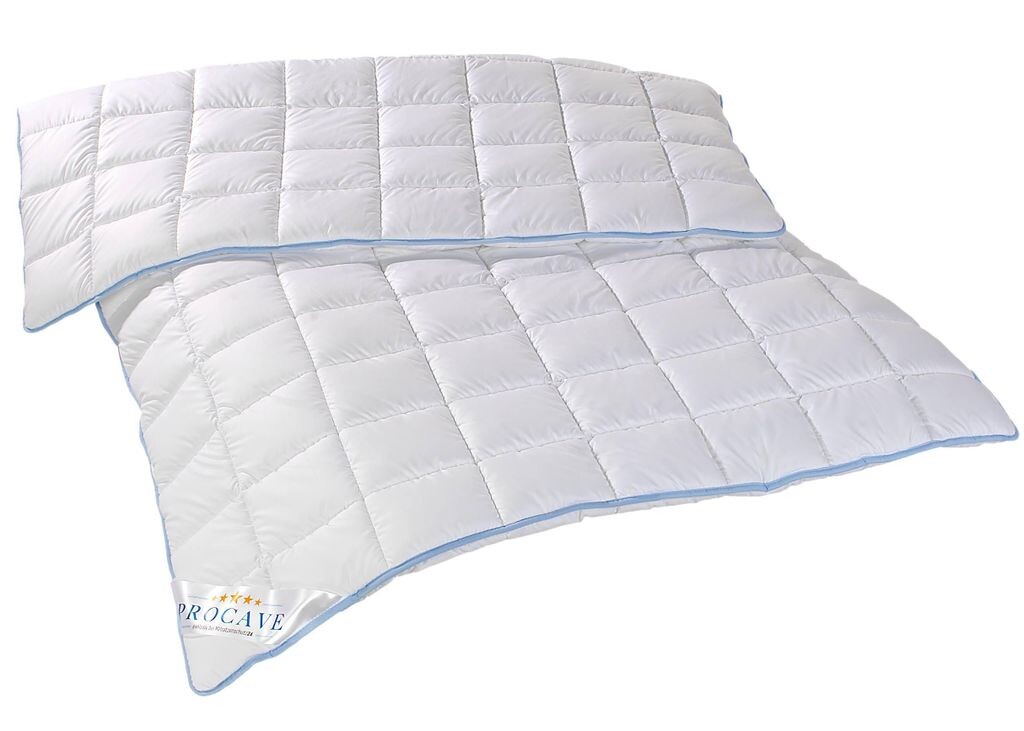 PROCAVE TopCool Warm Duo Зимнее качественное пуховое одеяло 155x200 см для холодного времени года - мягкое комфортное одеяло, не допускающее кипячения, дышащее и теплобалансирующее - Германия
PROCAVE TopCool Warm Duo Зимнее качественное пуховое одеяло 155x200 см для холодного времени года - мягкое комфортное одеяло, не допускающее кипячения, дышащее и теплобалансирующее - Германия
