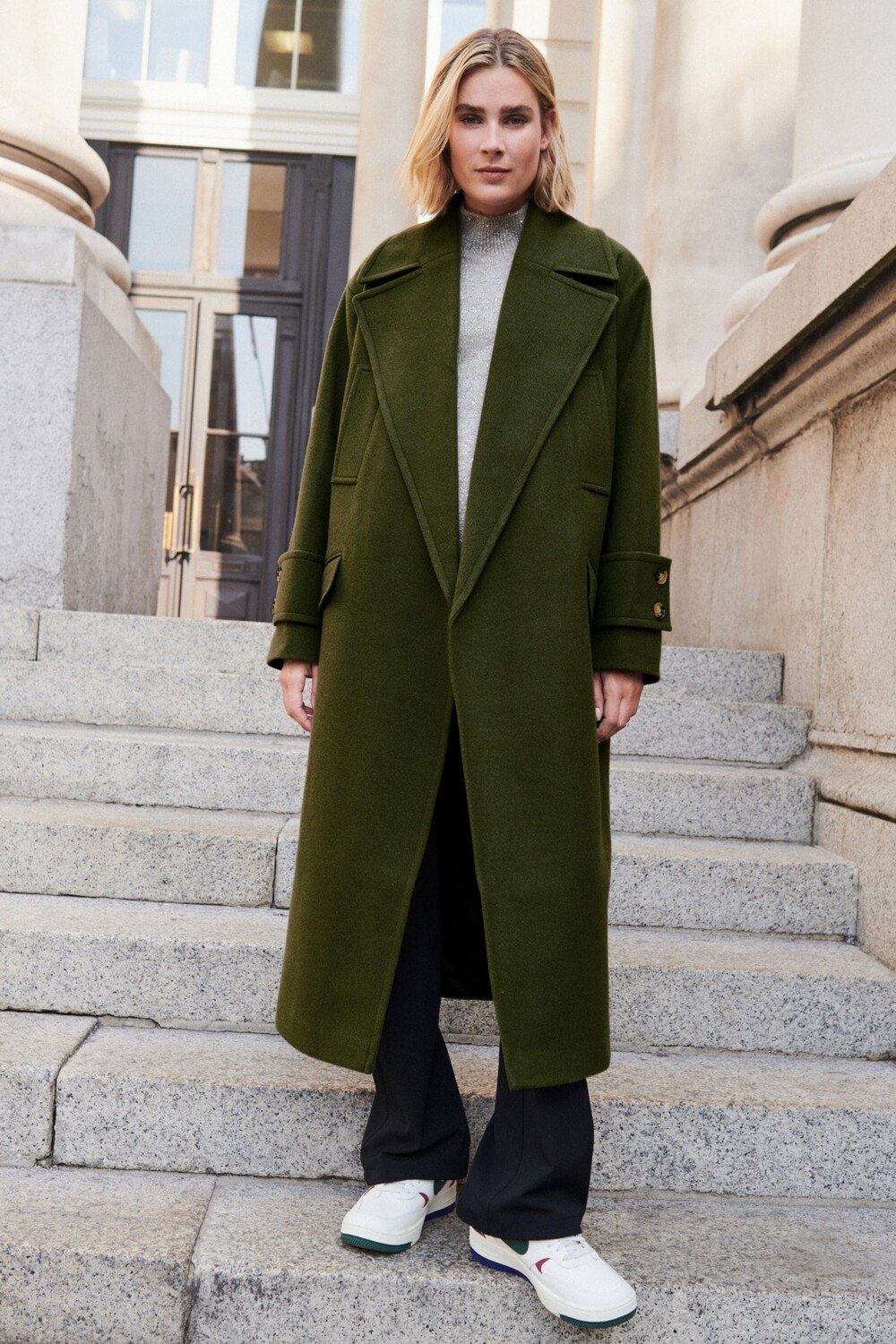 Свободная рубашка Next, зеленый
Свободная рубашка Next, зеленый