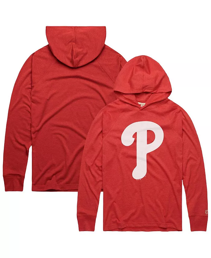 Мужской красный легкий реглан худи Philadelphia Phillies из трикотажной смеси Homage
Мужской красный легкий реглан худи Philadelphia Phillies из трикотажной смеси Homage