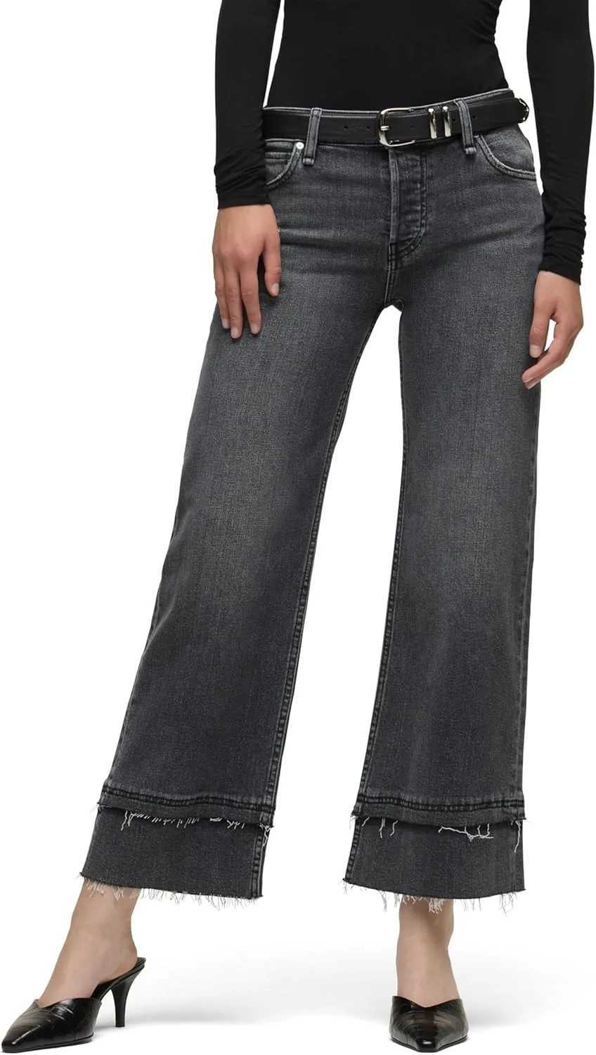 Hudson Women's Rosie джинсы с высокой посадкой и широкими штанинами
Hudson Women's Rosie джинсы с высокой посадкой и широкими штанинами