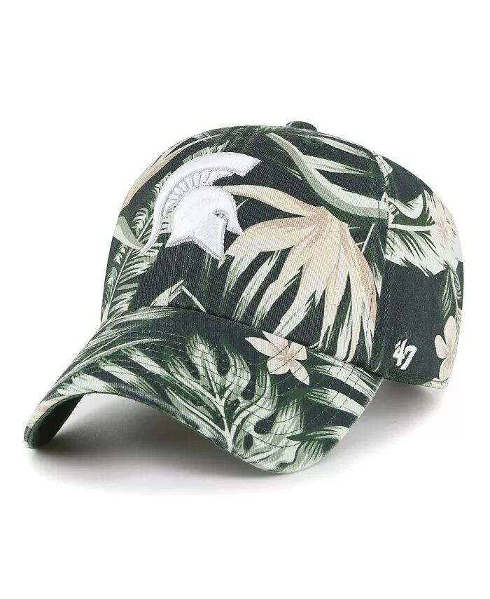 Мужская зеленая регулируемая шляпа Michigan State Spartans Tropicalia Clean Up '47 Brand, зеленый
Мужская зеленая регулируемая шляпа Michigan State Spartans Tropicalia Clean Up '47 Brand, зеленый