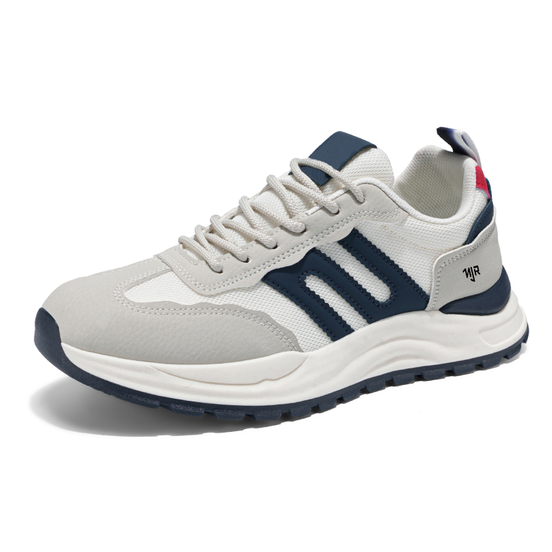 Низкие повседневные туфли мужские NANJIREN, Beige Blue 
Низкие повседневные туфли мужские NANJIREN, Beige Blue