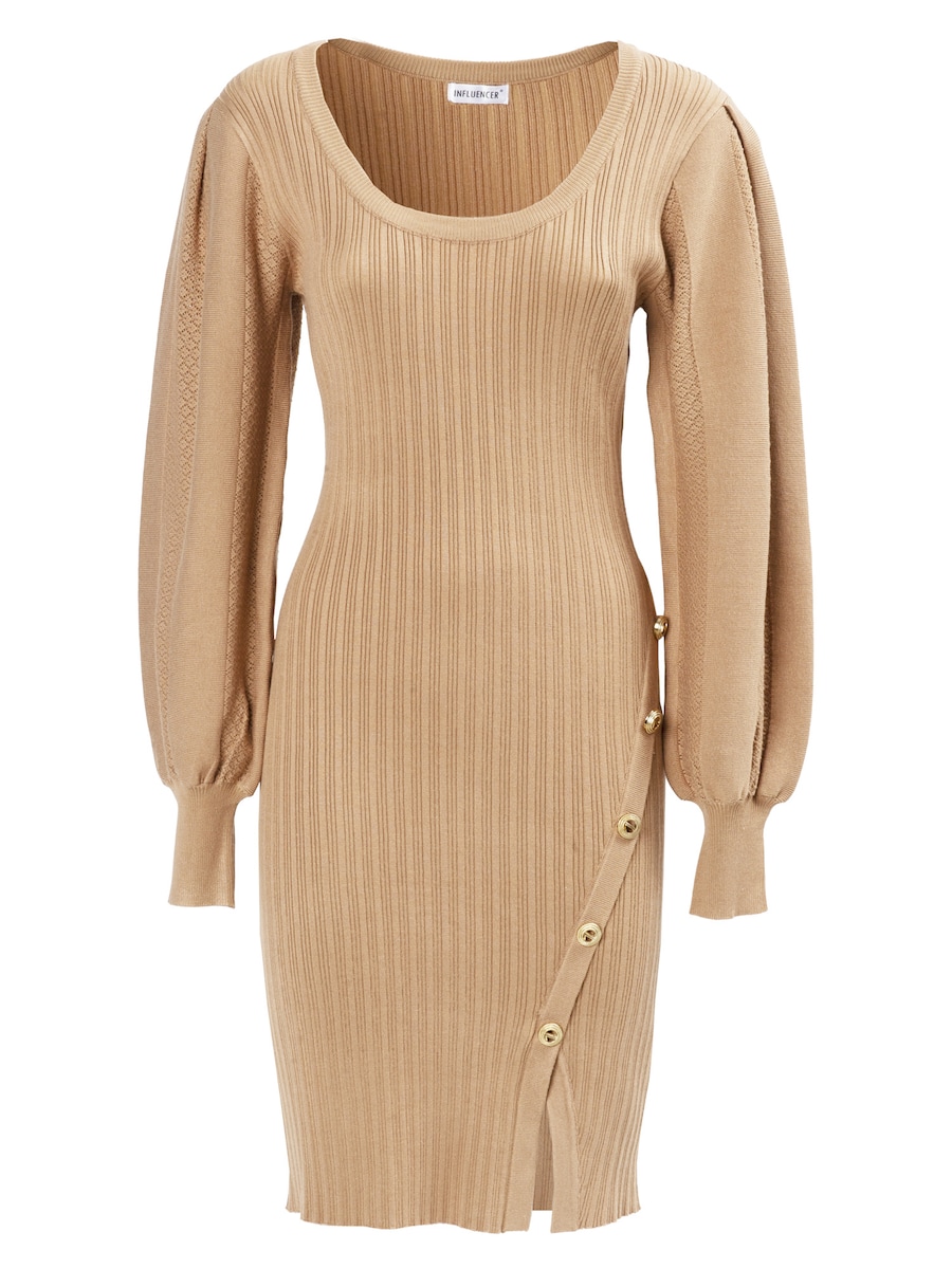 Вязаное платье Influencer, коричневый
Вязаное платье Influencer, коричневый