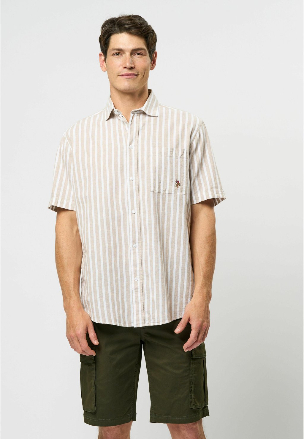 Рубашка U.S. Polo Assn., бежевый
Рубашка U.S. Polo Assn., бежевый