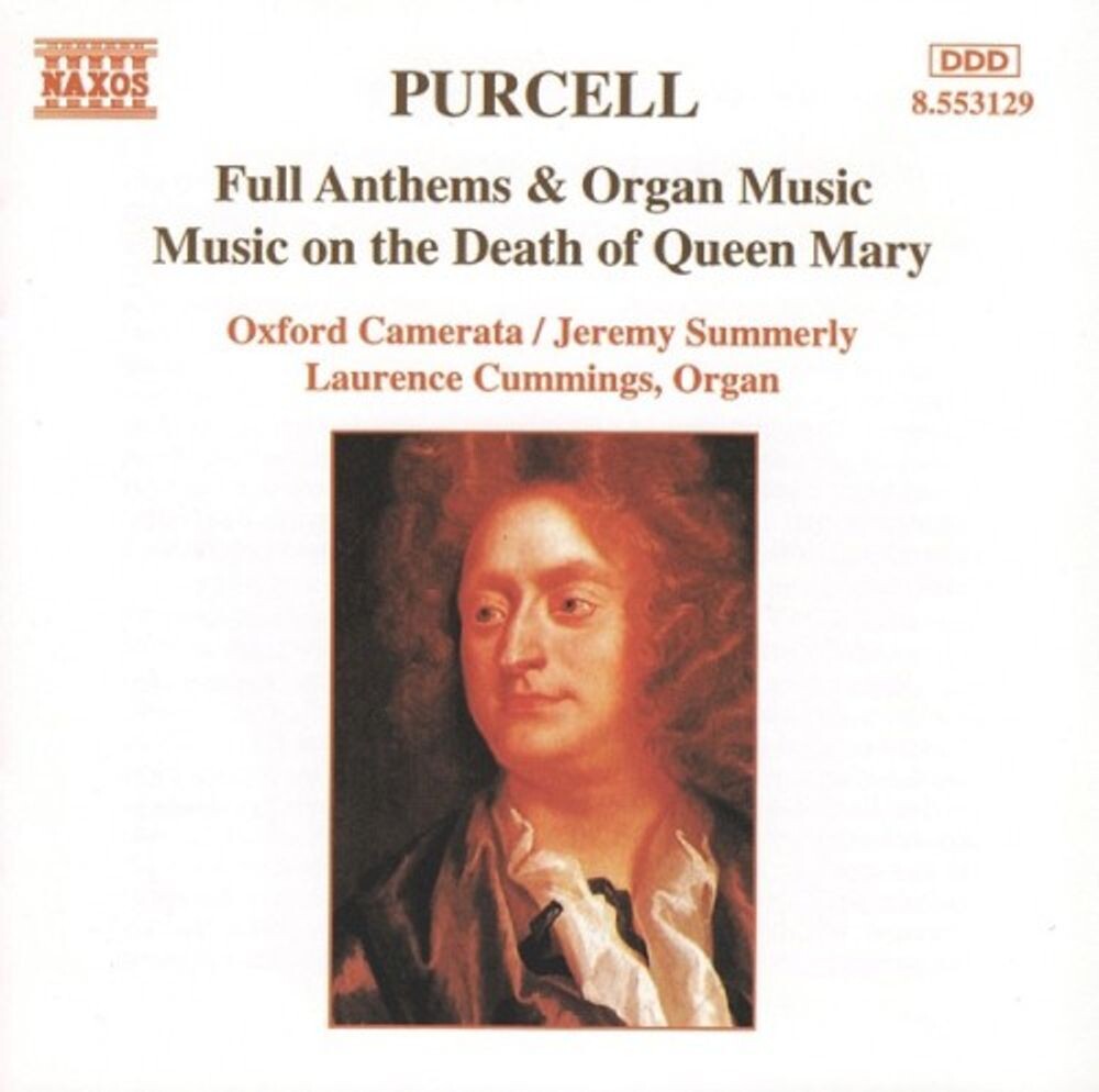 Диск CD Full Anthems & Organ Music / Music On The Death Of Queen Mary - Henry Purcell
Диск CD Full Anthems & Organ Music / Music On The Death Of Queen Mary - Henry Purcell