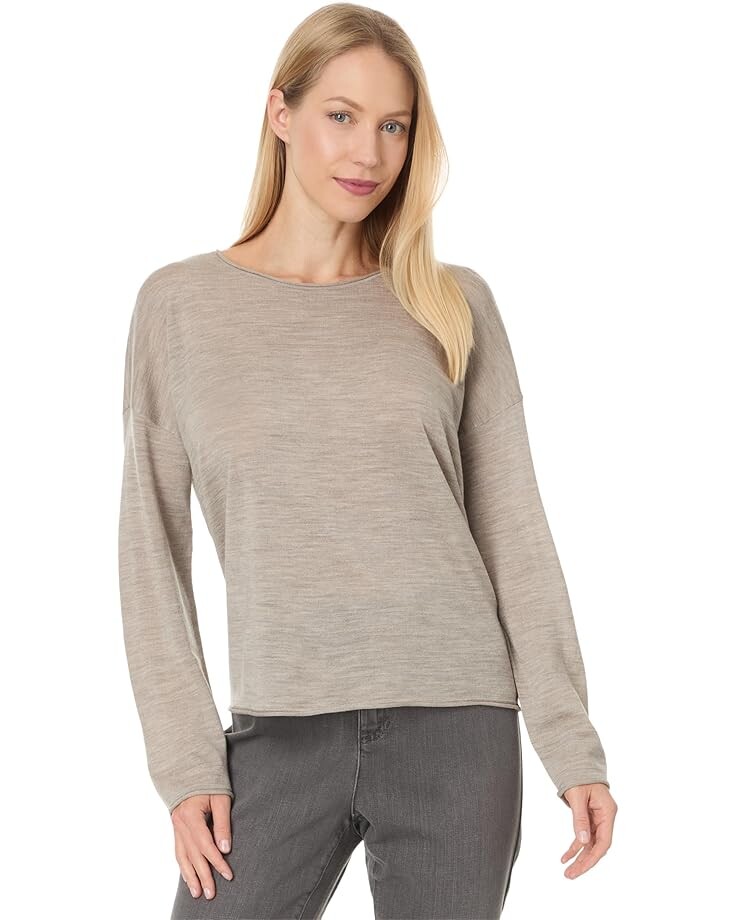 Свитер Eileen Fisher Crew Neck Sweater, цвет Dove
Свитер Eileen Fisher Crew Neck Sweater, цвет Dove