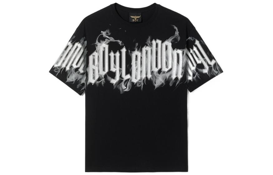 Футболка унисекс черная Boy London, черный
Футболка унисекс черная Boy London, черный