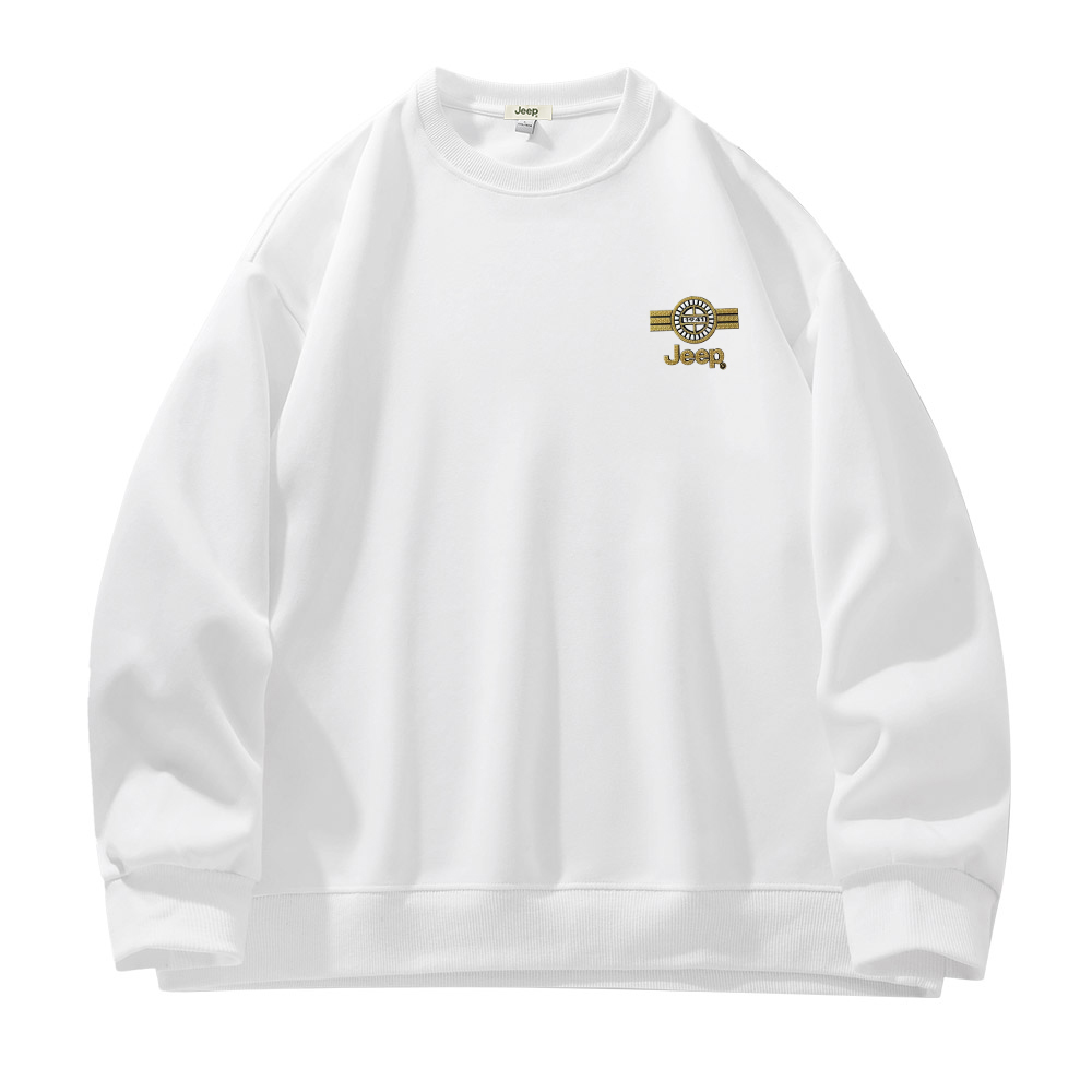 Унисекс свитшот Jeep, белый
Унисекс свитшот Jeep, белый
