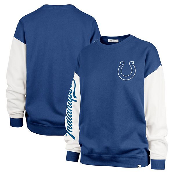 Женский свитшот '47 Royal Indianapolis Colts Double Header Rise Andie 47 Brand
Женский свитшот '47 Royal Indianapolis Colts Double Header Rise Andie 47 Brand