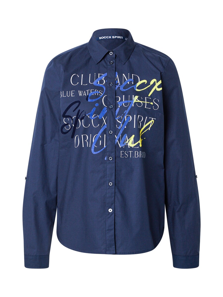 Блуза Soccx, цвет Blue/Night blue
Блуза Soccx, цвет Blue/Night blue