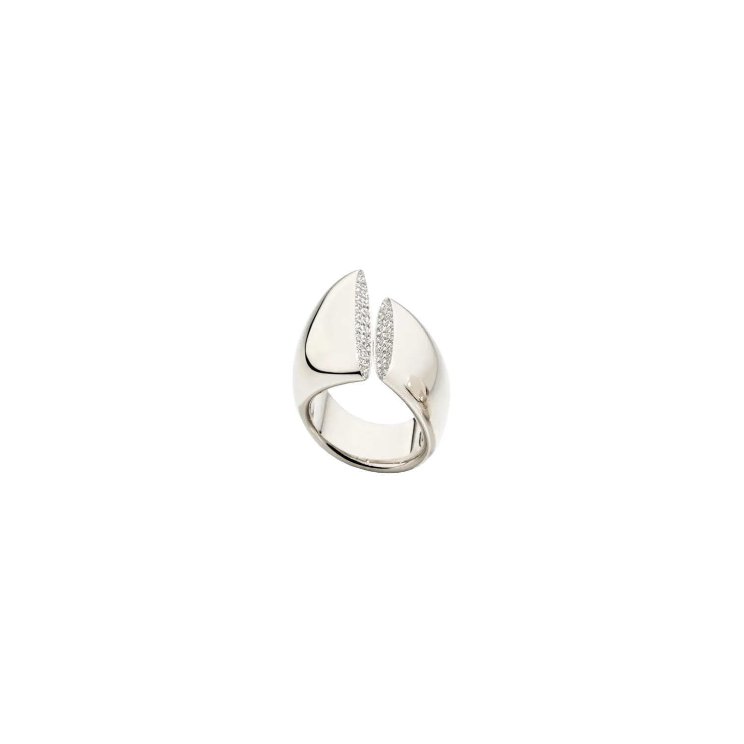 Кольцо Vhernier Midi Eclipse из белого золота с бриллиантами
Кольцо Vhernier Midi Eclipse из белого золота с бриллиантами