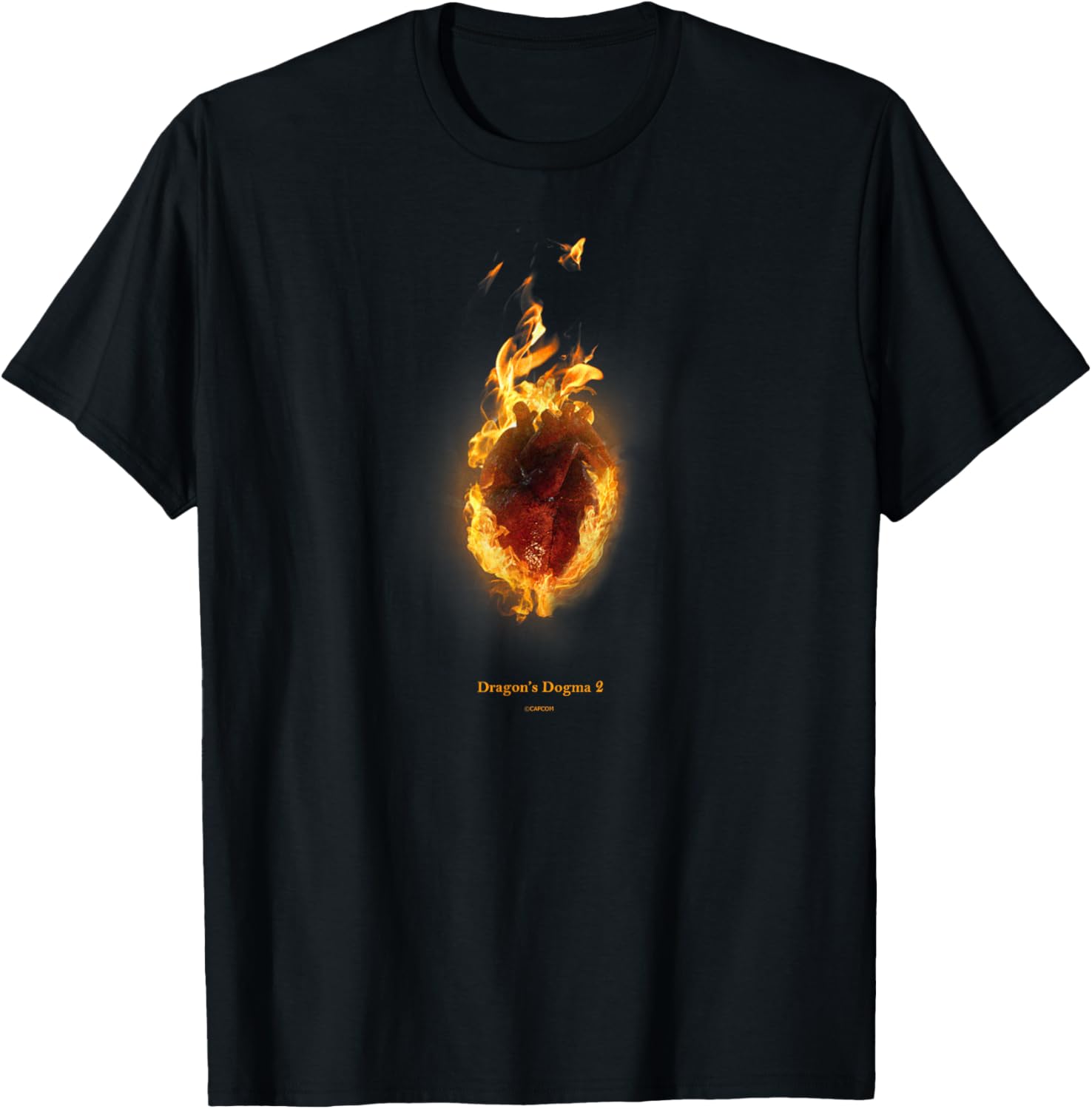 Футболка Dragon's Dogma 2 Heart, черная Capcom
Футболка Dragon's Dogma 2 Heart, черная Capcom