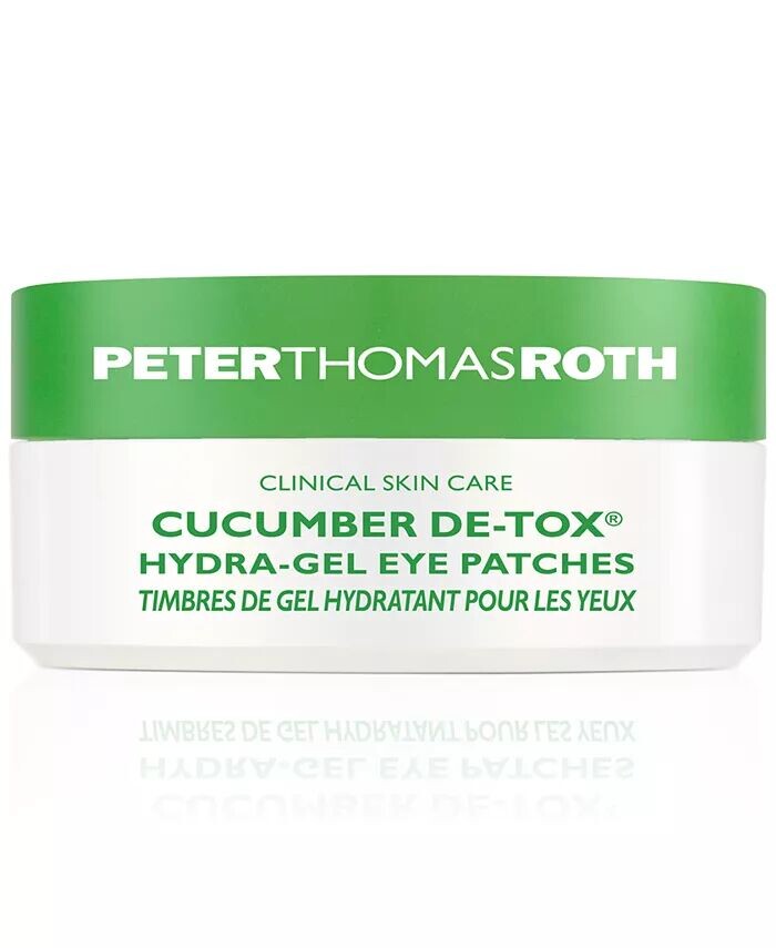 Огуречные De-Tox Hydra-Gel патчи для глаз Peter Thomas Roth
Огуречные De-Tox Hydra-Gel патчи для глаз Peter Thomas Roth
