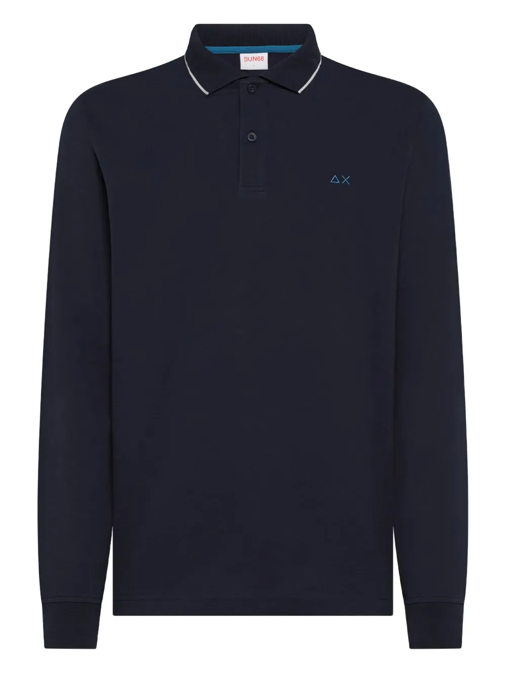 Поло с длинными рукавами Sun67, синий
Поло с длинными рукавами Sun67, синий