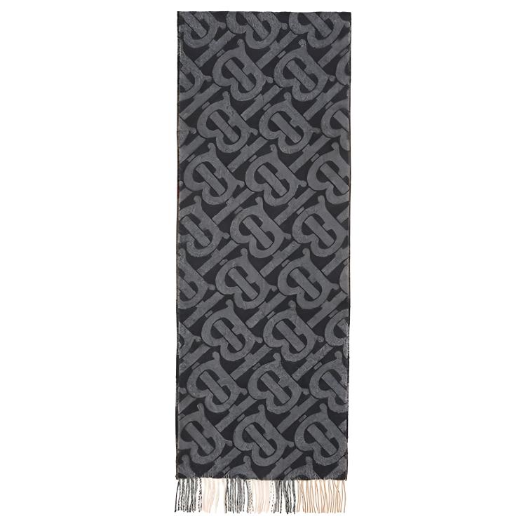 Burberry Кашемировый шарф унисекс, Black
Burberry Кашемировый шарф унисекс, Black
