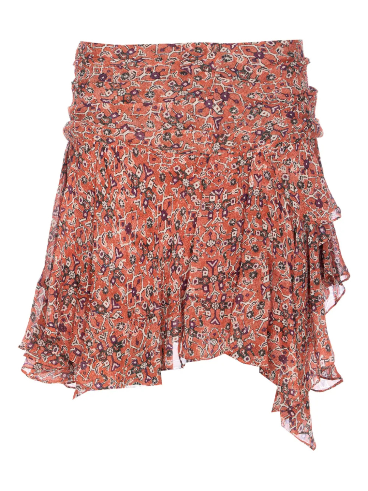 Мини-юбка с оборками и узором MARANT ÉTOILE, оранжевый
Мини-юбка с оборками и узором MARANT ÉTOILE, оранжевый