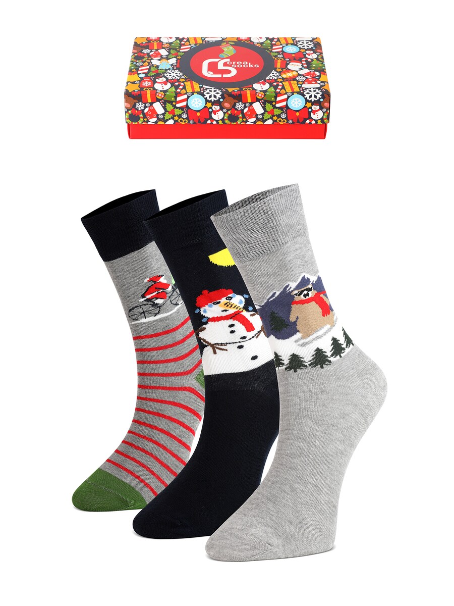 Носки Crea Socks Weihnachten Santa, Mixed Colors
Носки Crea Socks Weihnachten Santa, Mixed Colors