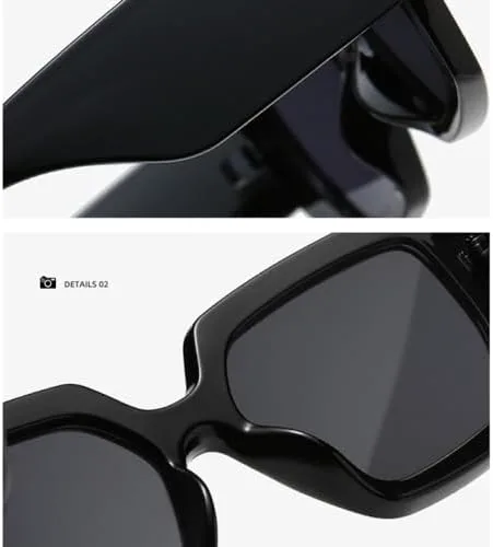 Винтажные квадратные солнцезащитные очки для женщин и мужчин, с широкими дужками и крупной оправой, черные и зеленые, с защитой от УФ-излучения UV400 MTZJH, Beige
Винтажные квадратные солнцезащитные очки для женщин и мужчин, с широкими дужками и крупной оправой, черные и зеленые, с защитой от УФ-излучения UV400 MTZJH, Beige