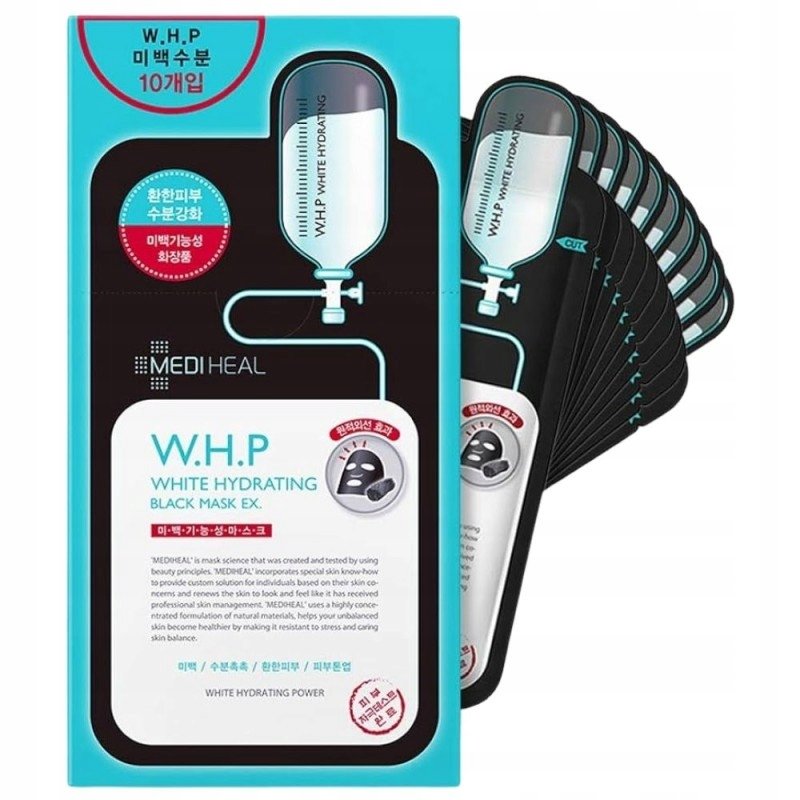 Осветляющая тканевая маска Mediheal WHP с витамином B3 9 шт. Inna marka
Осветляющая тканевая маска Mediheal WHP с витамином B3 9 шт. Inna marka