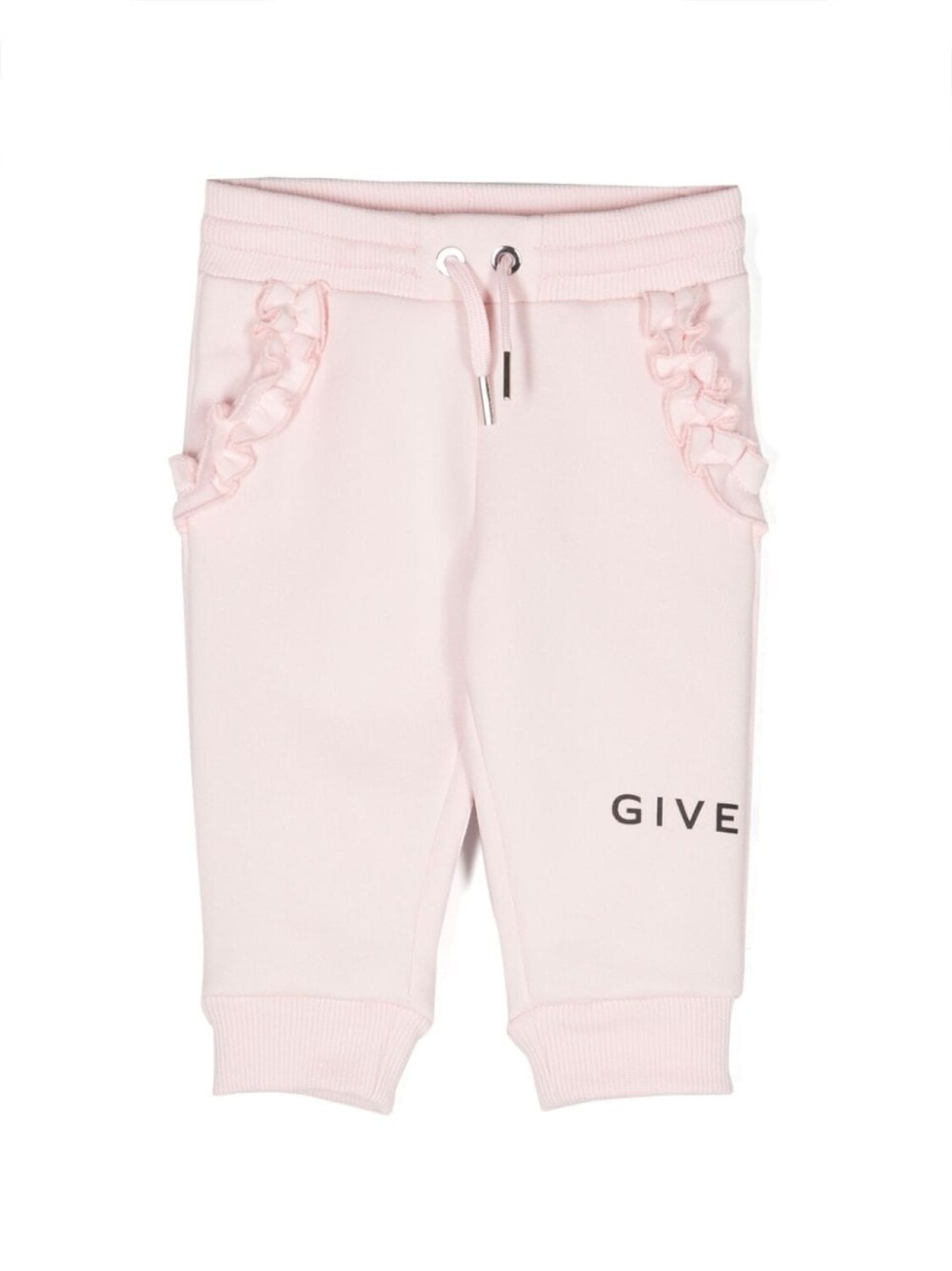 Givenchy Kids спортивные брюки с логотипом, розовый 
Givenchy Kids спортивные брюки с логотипом, розовый