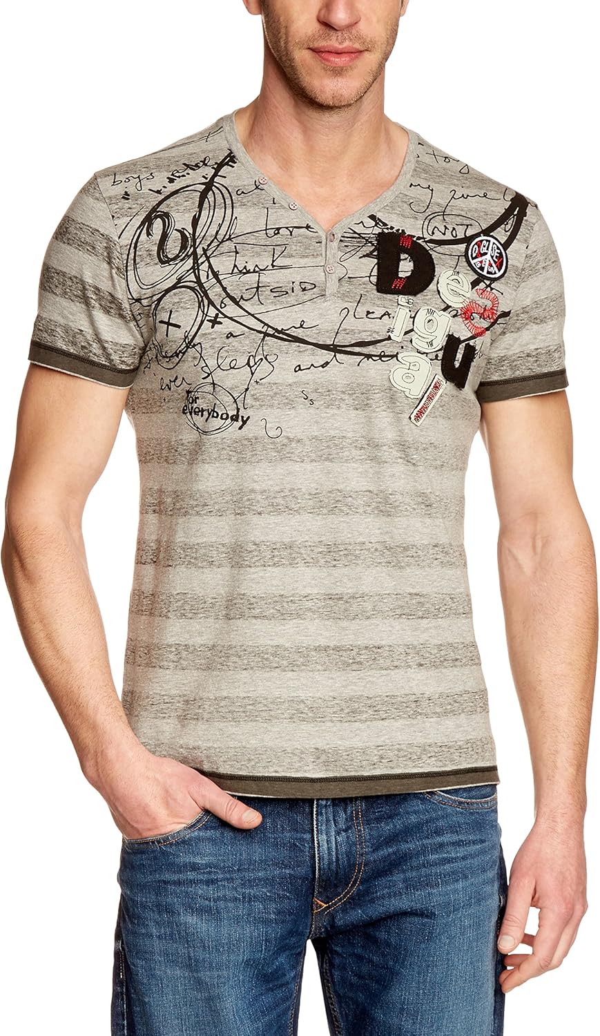 Мужская футболка Desigual, черный
Мужская футболка Desigual, черный