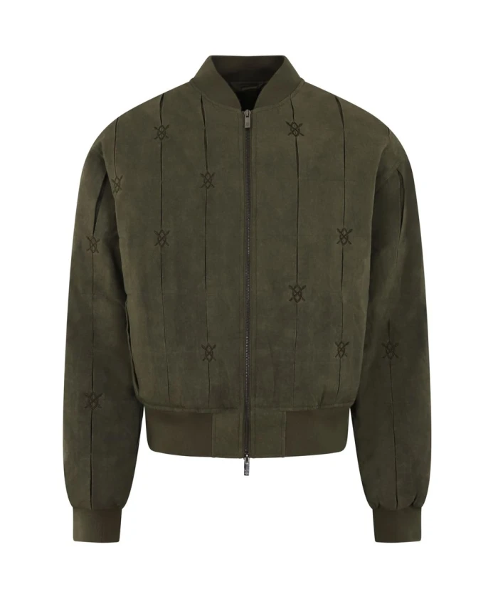 Зеленая куртка-бомбер для мужчин Daily Paper, зеленый
Зеленая куртка-бомбер для мужчин Daily Paper, зеленый