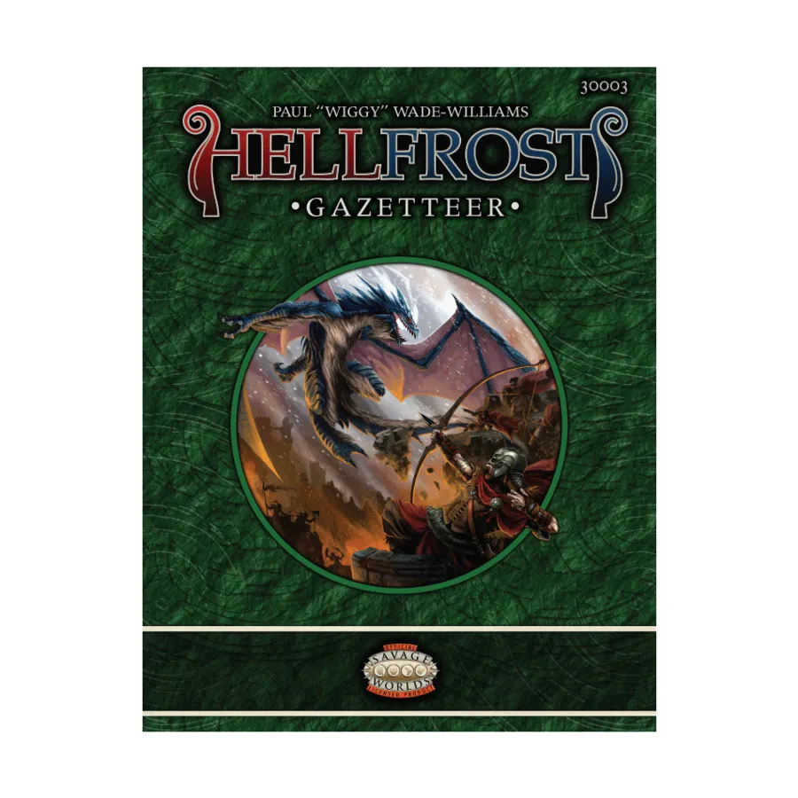 Gazetteer, Hellfrost (Savage Worlds), твердый переплет
Gazetteer, Hellfrost (Savage Worlds), твердый переплет