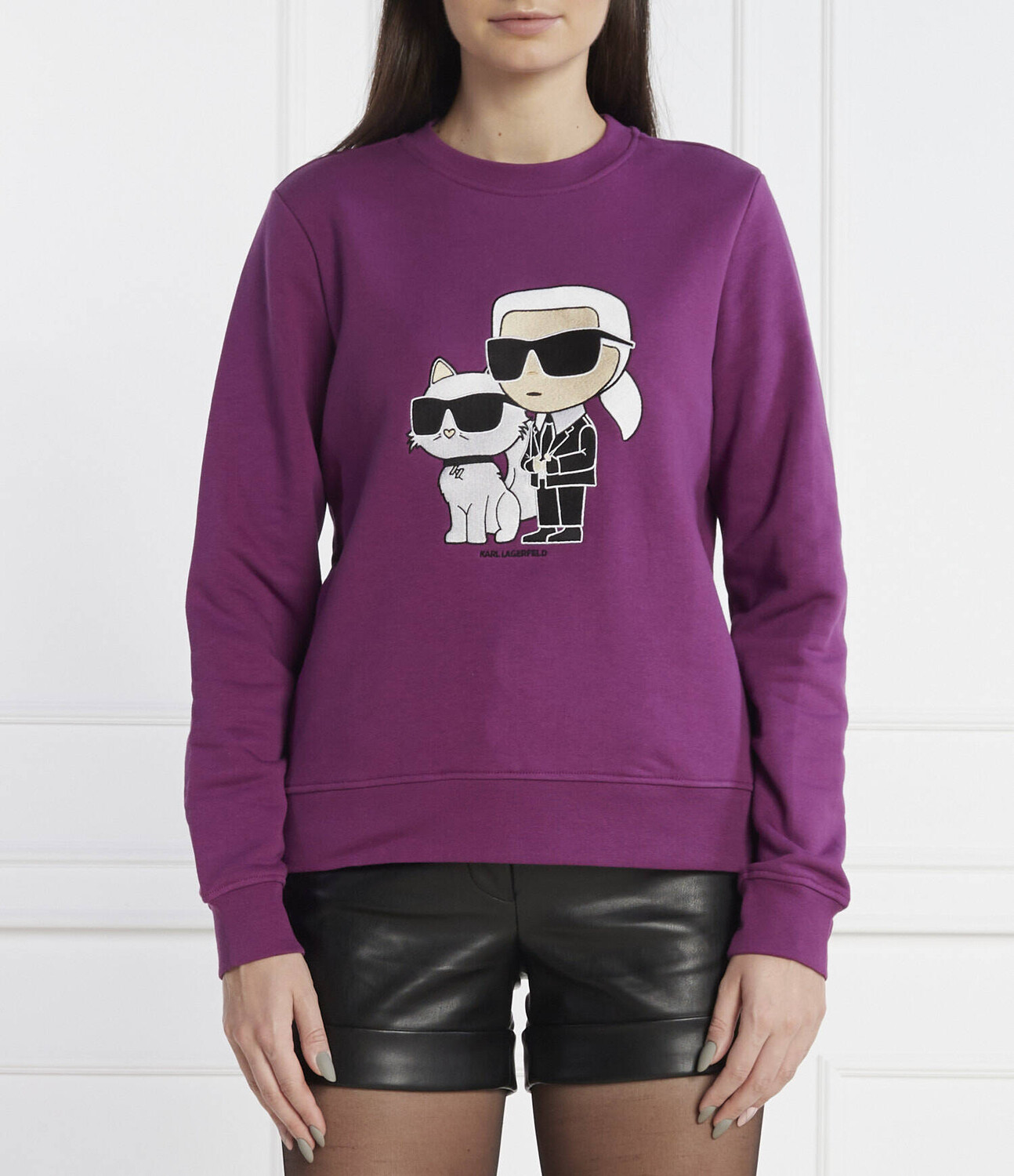 Толстовка Karl Lagerfeld Regular Fit, фиолетовый
Толстовка Karl Lagerfeld Regular Fit, фиолетовый