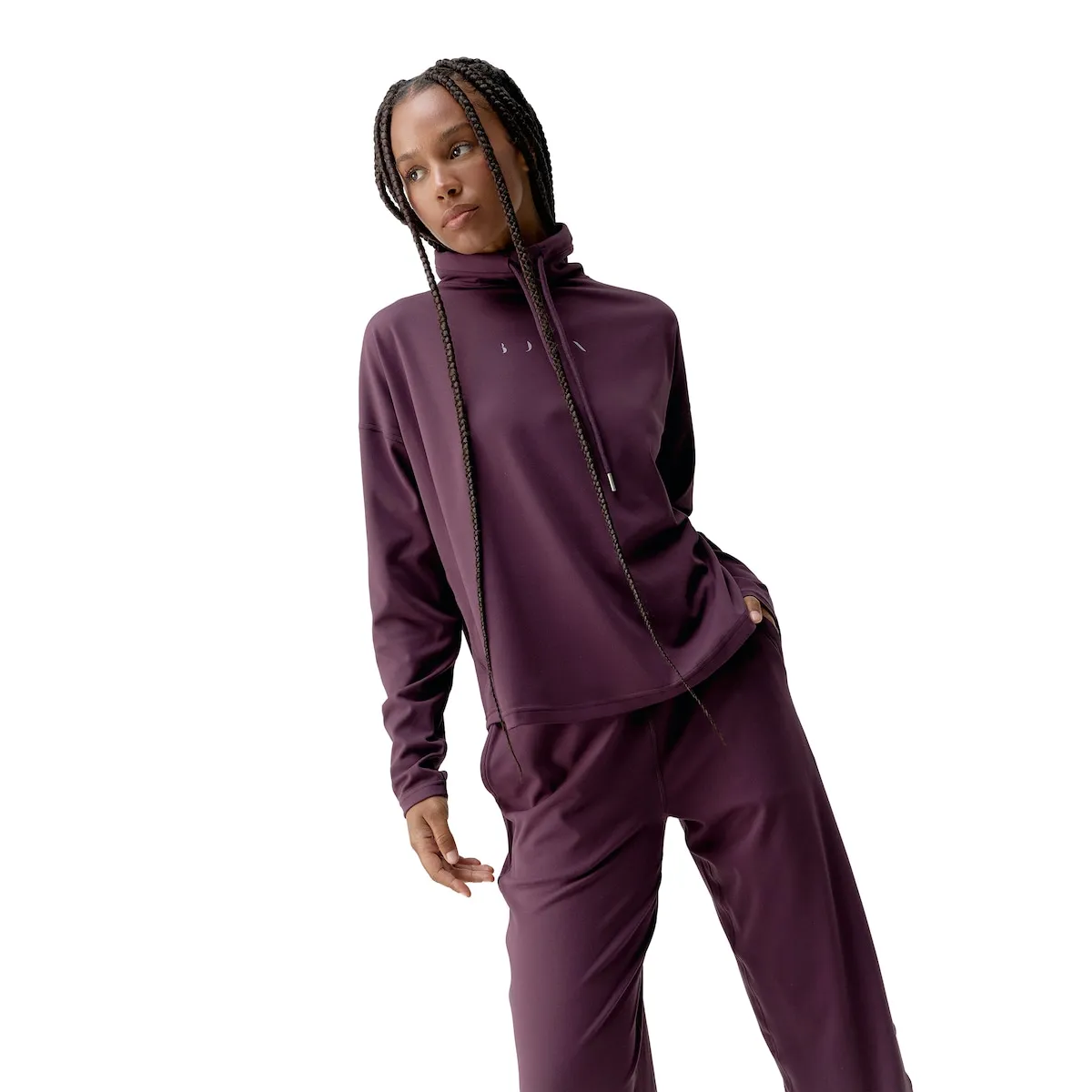 Женский свитшот Camille Born Living Yoga, винный
Женский свитшот Camille Born Living Yoga, винный