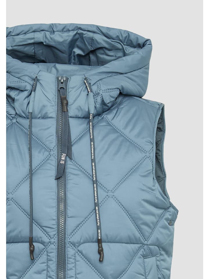 Жилет QS, синий 
Жилет QS, синий