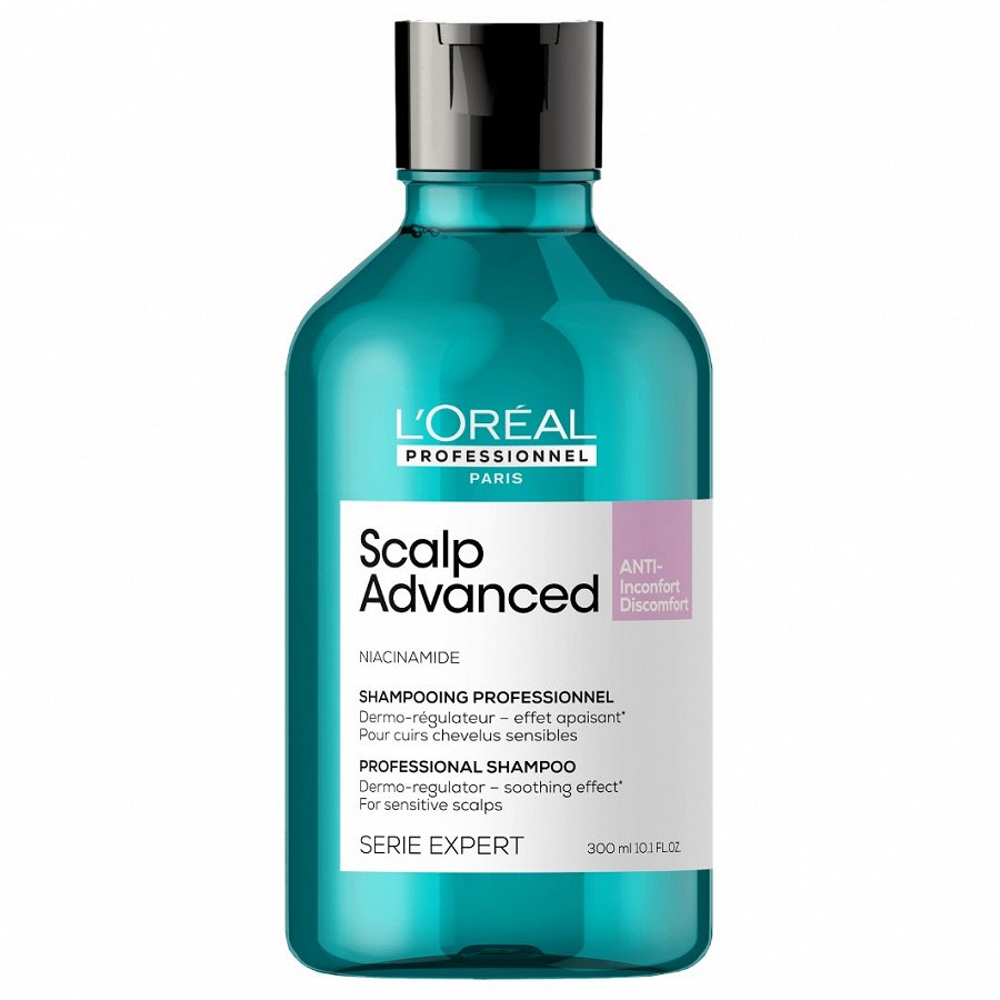 Успокаивающий шампунь для чувствительной кожи головы scalp advanced anti-discomfort dermo-regulator shampoo L′Oréal Professionnel Paris, 300 мл
Успокаивающий шампунь для чувствительной кожи головы scalp advanced anti-discomfort dermo-regulator shampoo L′Oréal Professionnel Paris, 300 мл