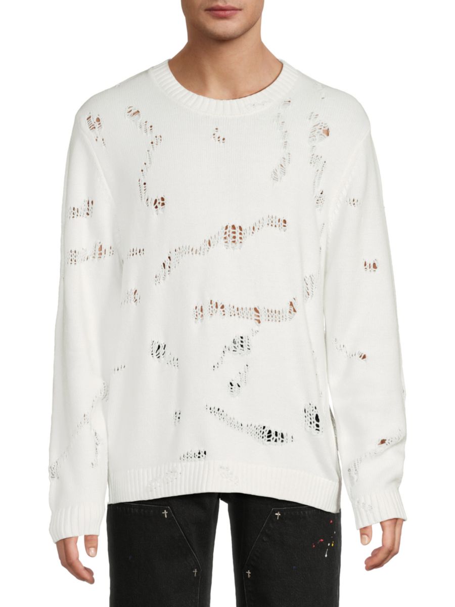 Потертый свитер RTA, белый
Потертый свитер RTA, белый