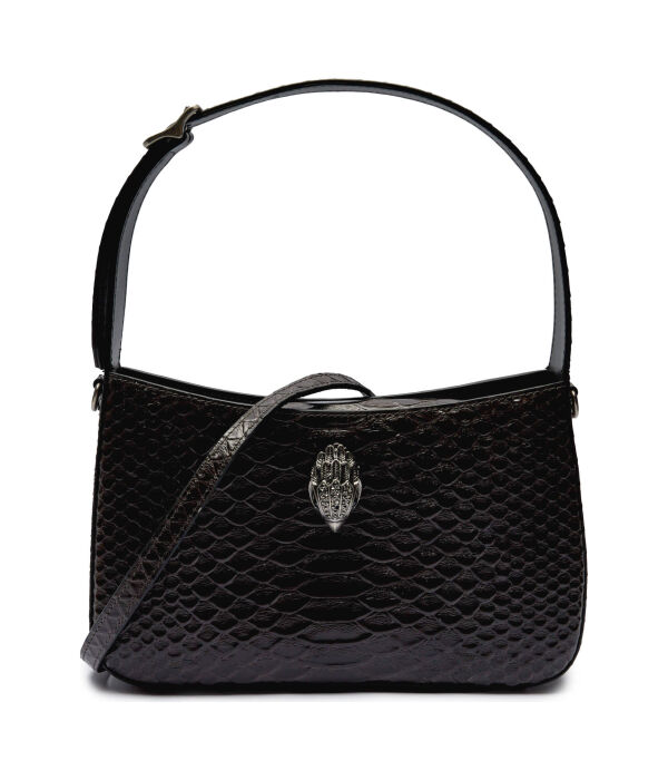 Кожаная сумка через плечо Bond Kurt Geiger, черный
Кожаная сумка через плечо Bond Kurt Geiger, черный