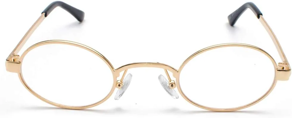 kachawoo Маленькие овальные солнцезащитные очки для мужчин, винтажные, женские, ретро, круглые, декоративные (золотые с прозрачными линзами), Gold With Clear
kachawoo Маленькие овальные солнцезащитные очки для мужчин, винтажные, женские, ретро, круглые, декоративные (золотые с прозрачными линзами), Gold With Clear