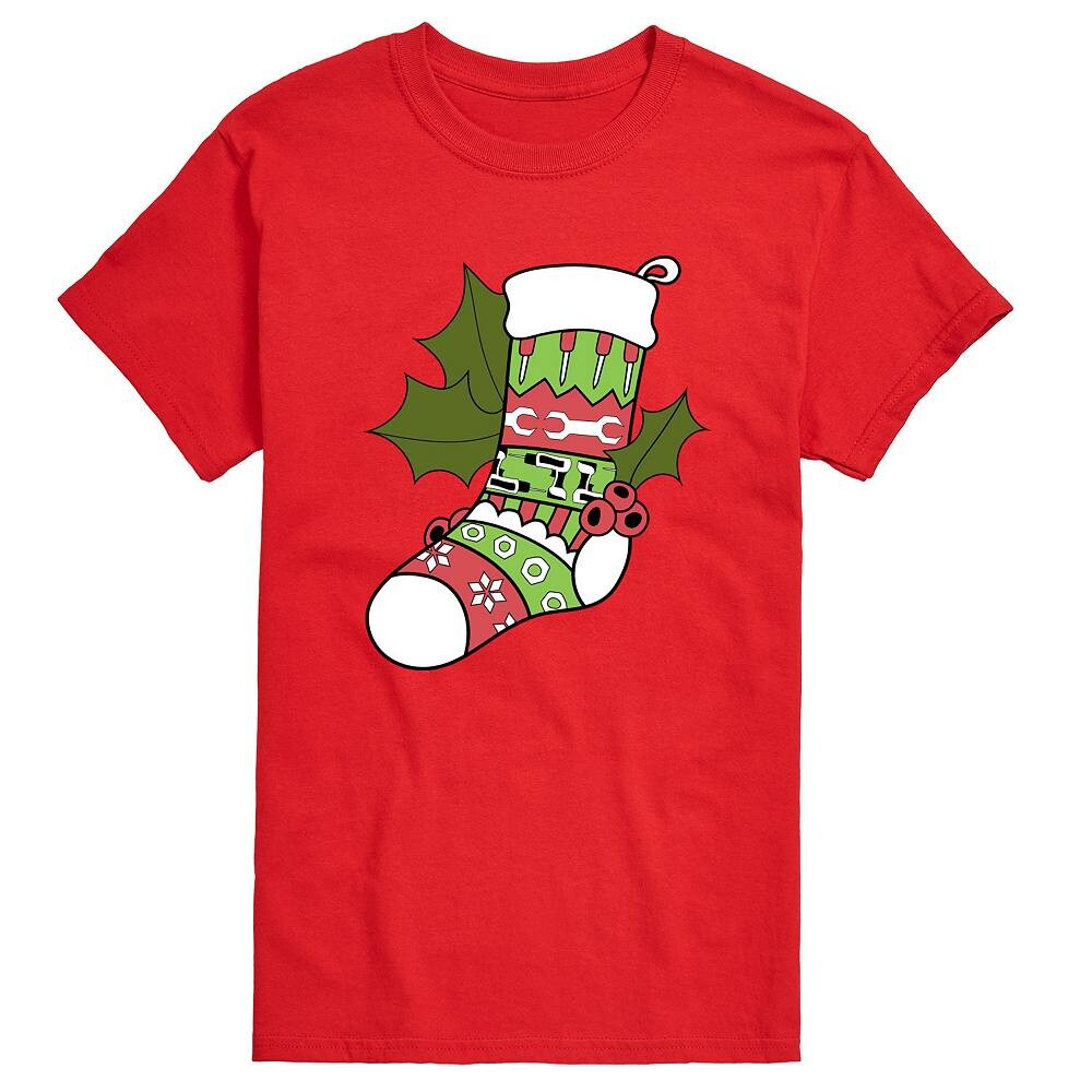 Мужская футболка с рисунком Fair Isle Tool Stocking Licensed Character, красный
Мужская футболка с рисунком Fair Isle Tool Stocking Licensed Character, красный