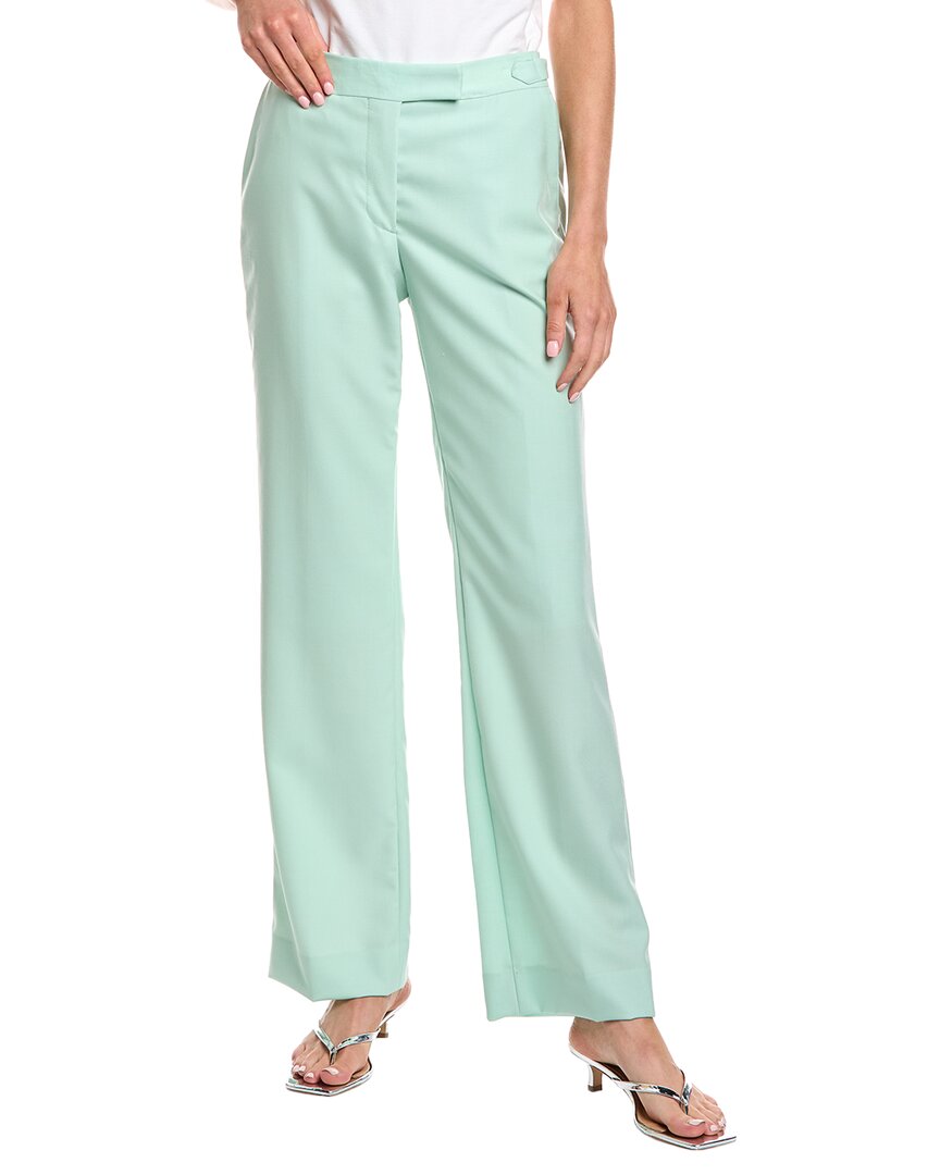 Officine Generale Ilenia Шерстяные брюки Officine Générale, зеленый 
Officine Generale Ilenia Шерстяные брюки Officine Générale, зеленый