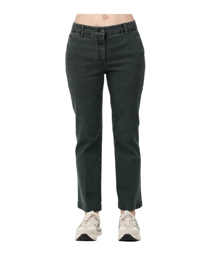 Расклешенные брюки из эластичного денима с бахромой по низу Via Masini 80, зеленый
Расклешенные брюки из эластичного денима с бахромой по низу Via Masini 80, зеленый