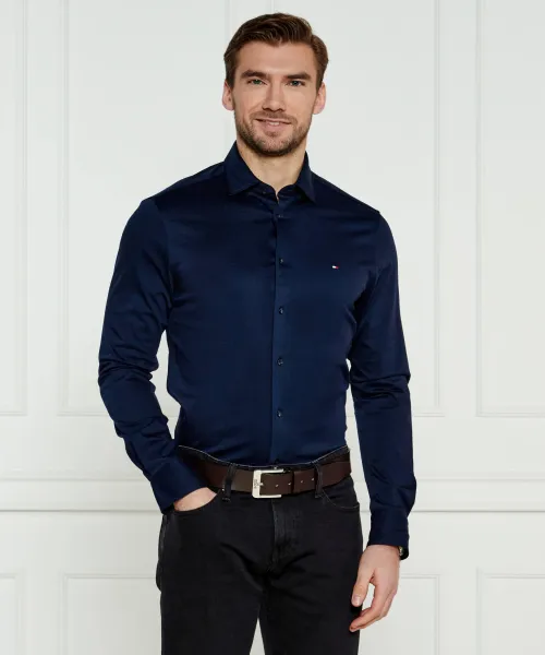 Рубашка Slim fit Tommy Hilfiger, синий 
Рубашка Slim fit Tommy Hilfiger, синий