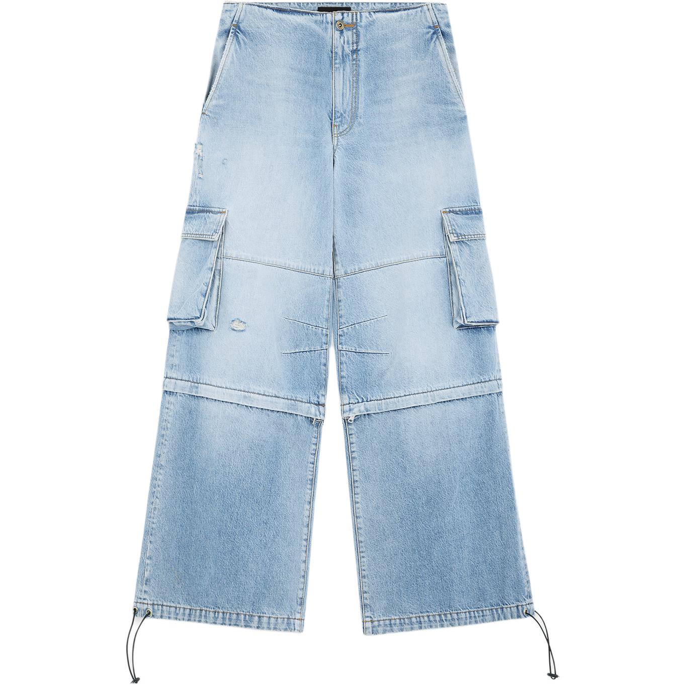 Грузовые джинсы WE11DONE, синий
Грузовые джинсы WE11DONE, синий